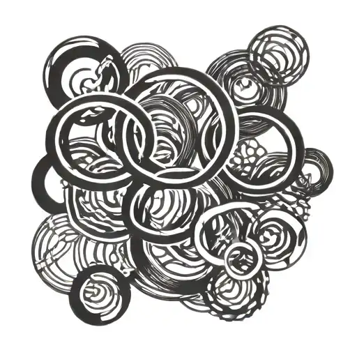 olympic rings tattoo design idea