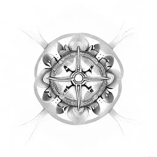 karma cycle  tattoo design idea