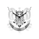 druid tattoo design idea