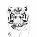 climbing, tiger, china, skiing tattoo design idea