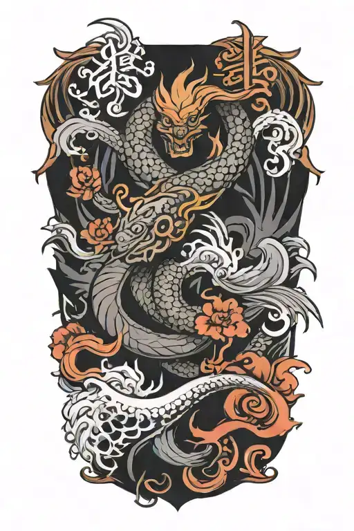 Design a military tattoo with the phrase ';IGY6' as the focal point tattoo design idea