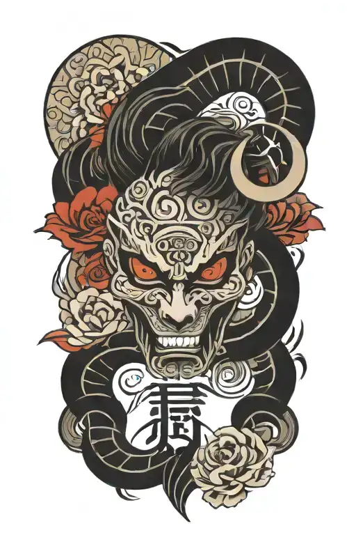 tattoo with the phrase ';IGY6' as the focal point tattoo design idea