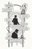 mr nobody movie  combine with a text ( i am a walking contradiction) tattoo design idea