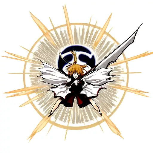 Ichigo Bankai tattoo design idea