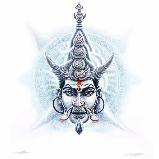 Motivate box,Trishul Tattoo,Shiva Colour Vibrant Sketch Designed 2 Wall  Posters(Rolled Posters - 12in*18in) : Amazon.in: Home & Kitchen