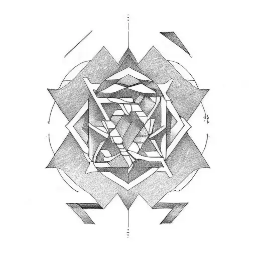 4 stoic virtues tattoo design idea