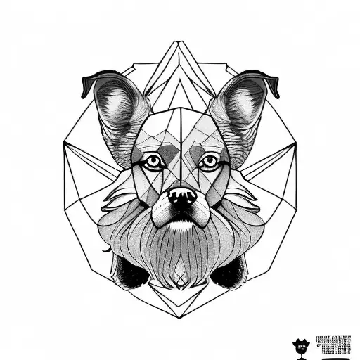 diogenes as a dog tattoo design idea