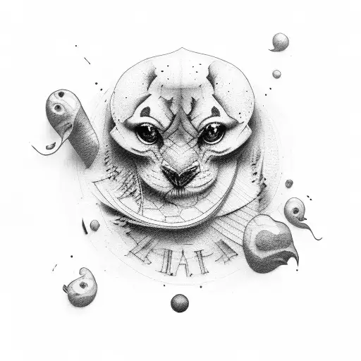 number 13 with execution tattoo design idea