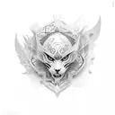 number 13 with execution tattoo design idea