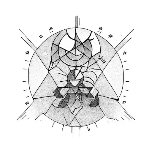 The darkest hour is the one just before sunrise tattoo design idea
