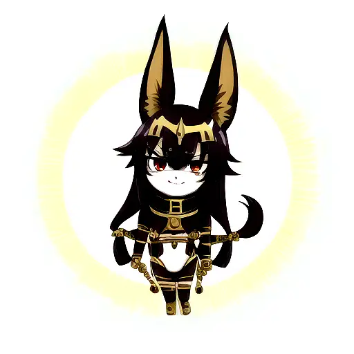 Anubis tattoo design idea