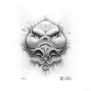 Gork and Mork  tattoo design idea