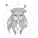 amor tattoo design idea