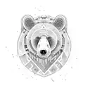 Bear, Alligator, Virginia  tattoo design idea