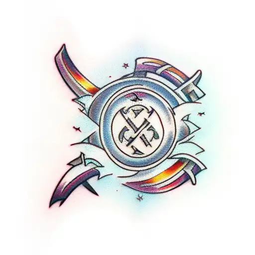 eire in ogham text tattoo design idea