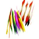 Brush Stroke tattoo design idea