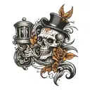 nobody cares work harder tattoo design idea