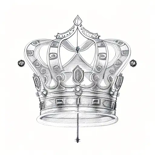 Queen's Crown tattoo design idea