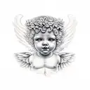 cherubs tattoo design idea
