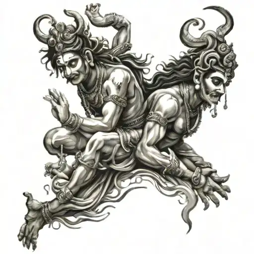 natraj shiva tattoo tattoo design idea