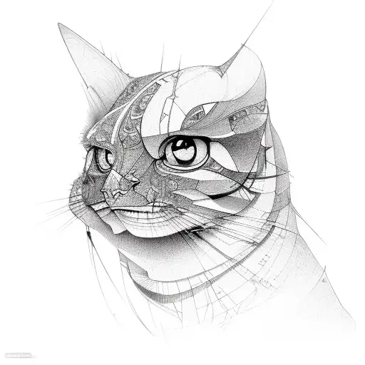 straight line with imperfections tattoo design idea