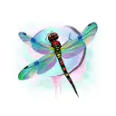 dragonfly tattoo design idea