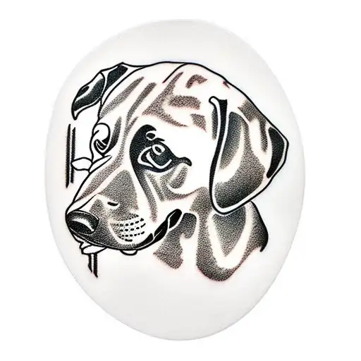 surgery scar, black lab, jeep, bone break tattoo design idea