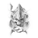 creation of Adam Michelangelo  tattoo design idea