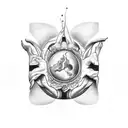 creation of Adam Michelangelo  tattoo design idea