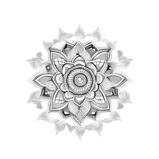 Premium Vector | Circular pattern in form of mandala with flower for henna  mehndi tattoo decoration. mehndi flower decoration in ethnic oriental indian  style.