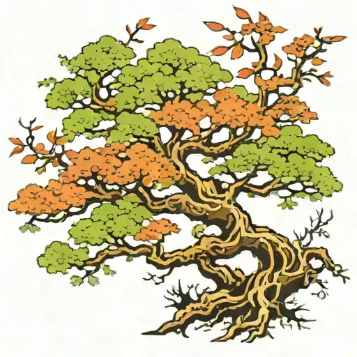 life tree  tattoo design idea