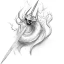 Lightning Bolt tattoo design idea
