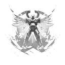 Destiny 2 game tattoo design idea