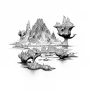 Crystal blue persuasion tattoo design idea
