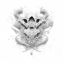 Risk and rich oberflow transition tattoo design idea