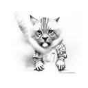 Messi  tattoo design idea