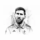 Messi  tattoo design idea