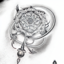 tranquility tattoo design idea