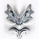 tranquility tattoo design idea