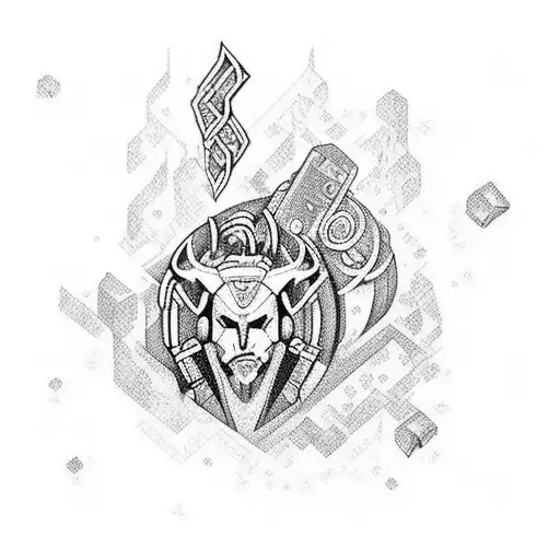 gaming music Aryan 1 successful 16 23 29 food gym  tattoo design idea