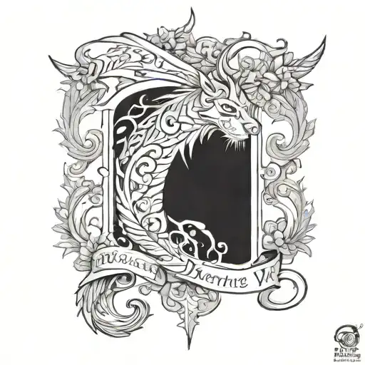 Merlin Name wife tatoo design tattoo design idea