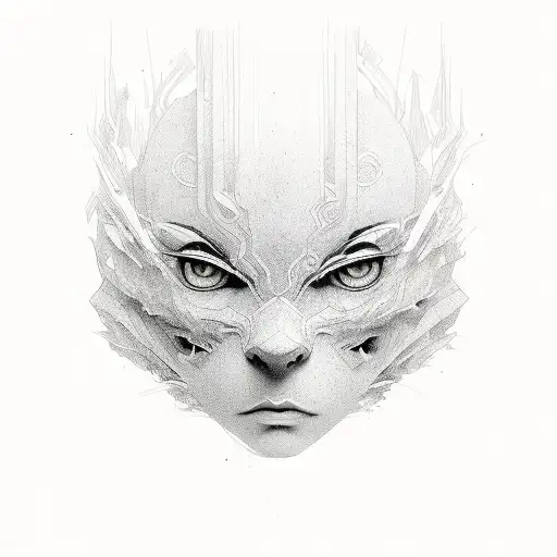 solitude tattoo design idea