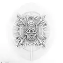 SLAVE TO MONEY tattoo design idea