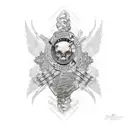 SLAVE TO MONEY tattoo design idea