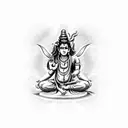 lord shiva  tattoo design idea