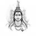 lord shiva  tattoo design idea