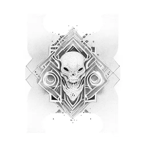 In silence I rise tattoo design idea