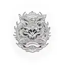 weird marriage  tattoo design idea