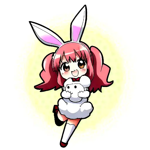 Bunny tattoo design idea