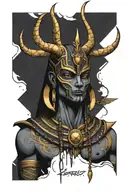 osiris tattoo design idea